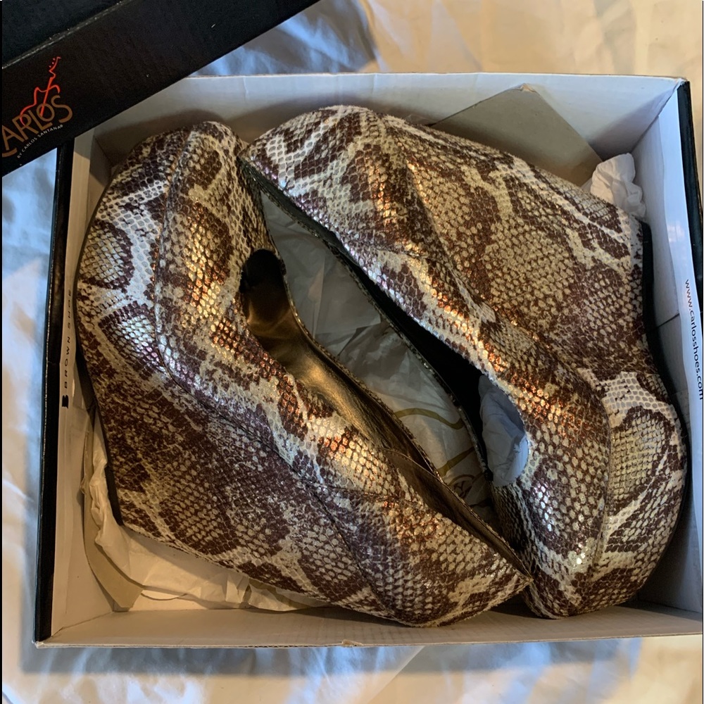 Carlos by Barlow Santana wedge heels